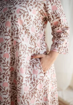 Aalya Batik Cotton Kali Kurta
