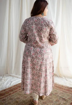 Aalya Batik Cotton Kali Kurta