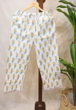 Aizah Sanganeri Border Cotton Pant