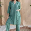 Amara Slub Cotton Co-ord Set