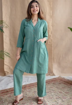 Amara Slub Cotton Co-ord Set