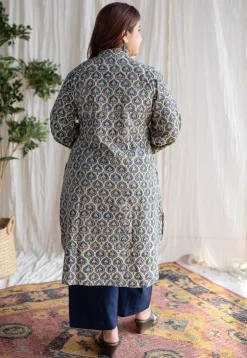 Anifa Ajrakh Cotton Kurta