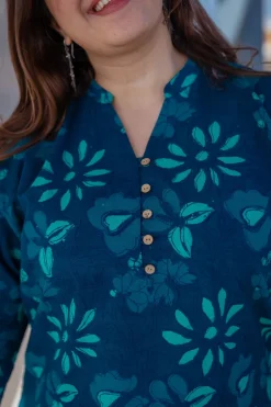 Aparna Dabu Cotton Short Top