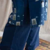 Asmita Indigo Slub Cotton Pant