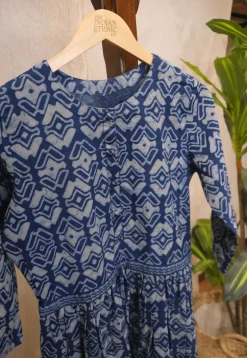 Azeen Dabu Cotton Kurta