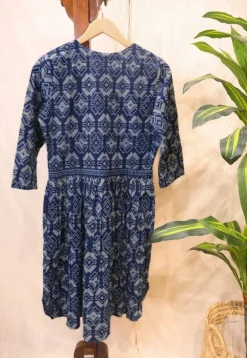 Azeen Dabu Cotton Kurta
