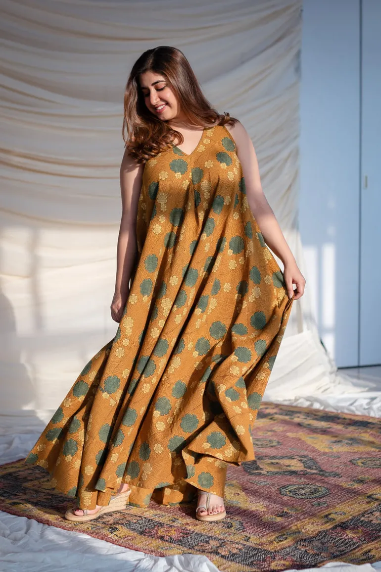 Chaitali Ajrakh Cotton Dress