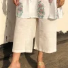 Cropped Kala Cotton Pants