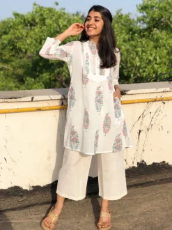 Cropped Kala Cotton Pants