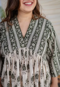 Devika Bagru Cotton Dress