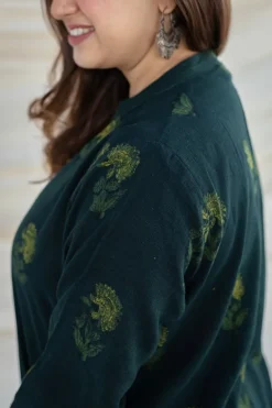 Dia Slub Cotton Kurta
