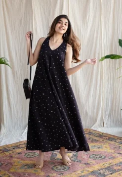 Ditya Ajrakh Cotton Dress