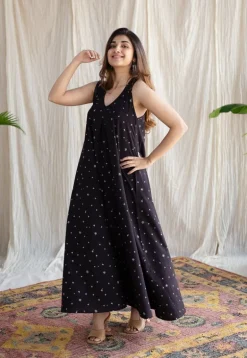 Ditya Ajrakh Cotton Dress