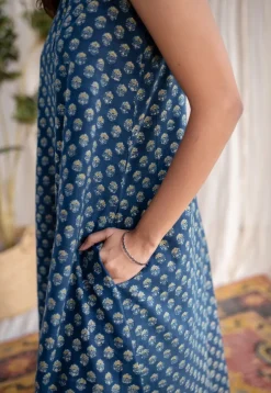 Edhaa Ajrakh Cotton Dress