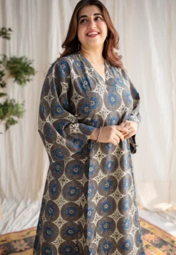 Elnaz Ajrakh Cotton Kurta