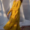 Fatima Ajrakh Kali Cotton Kurta