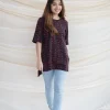 Fiza Slub Cotton Short Top