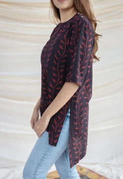 Fiza Slub Cotton Short Top