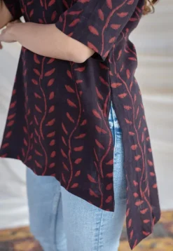 Fiza Slub Cotton Short Top