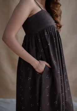 Hannah Dabu Slub Cotton Dress