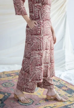 Harshali Kalamkari Rayon Co-Ord Set