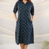 Hruta Ajrakh Cotton Dress