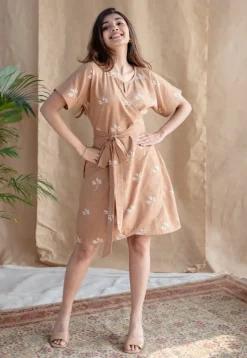 Issa Dabu Slub Cotton Dress
