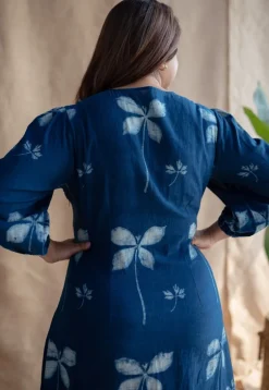 Iyana Dabu Slub Cotton Dress