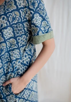 Jafrin Ajrakh Cotton Dress