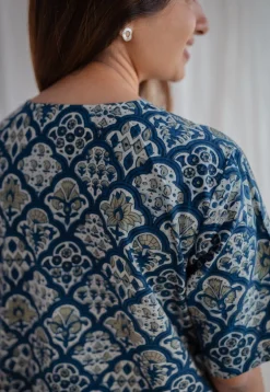 Jafrin Ajrakh Cotton Dress