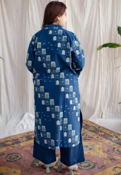 Jaipur Jharoka Ajrakh Cotton Kurta