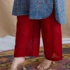 Jeel Slub Cotton Straight Pant