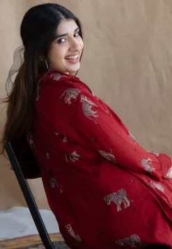 Kanha Bagh MulMul Cotton Dress