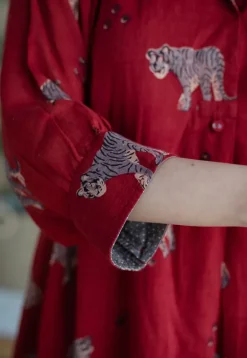 Kanha Bagh MulMul Cotton Dress