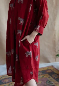 Kanha Bagh MulMul Cotton Dress