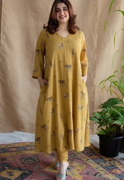 Kanha Bagh MulMul Cotton Kurta