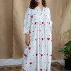Kinja Block Printed Cotton Dress