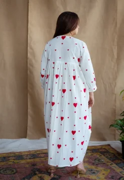 Kinja Block Printed Cotton Dress