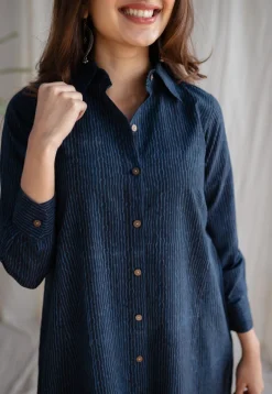 Lairah Ajrakh Cotton Dress