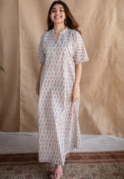 LazyDays Serene Lounge Organic Cotton Dress