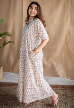 LazyDays Serene Lounge Organic Cotton Dress