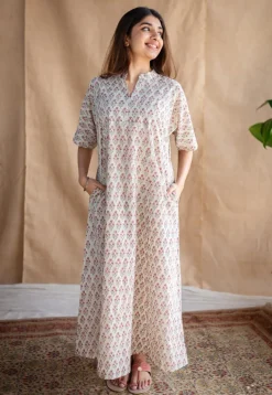 LazyDays Serene Lounge Organic Cotton Dress
