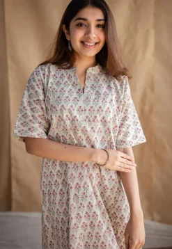 LazyDays Serene Lounge Organic Cotton Dress