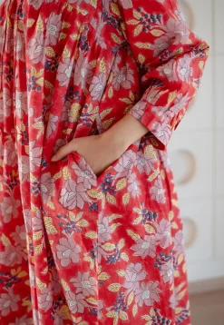 LazyDays Serene Lounge Slub Cotton Dress