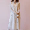 Mahi Off White Jamdani Handloom Cotton Straight Kurta