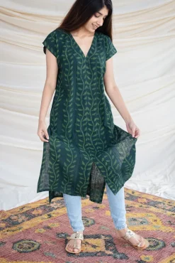 Manya Slub Cotton Kurta