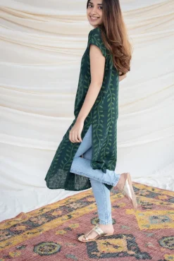Manya Slub Cotton Kurta