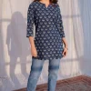 Midha Ajrakh Cotton Top