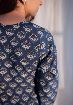 Midha Ajrakh Cotton Top