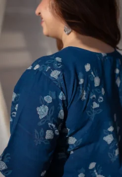 Namrata indigo Jahota Short Top